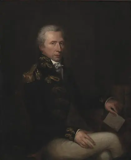 Portrait of the Collector Consul Hans West, by Unknown
