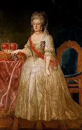 Portrait of the Countess Palatine Elisabeth Auguste of Sulzbach (1721-1794), by Unknown