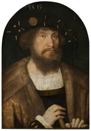 Portrait of the Danish King Christian II, by Unknown