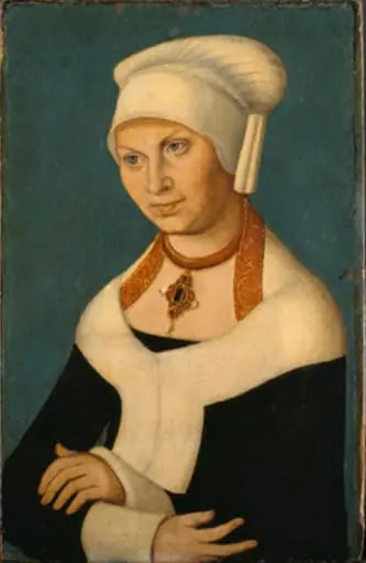 Portrait of the Duchess Barbara of Saxony, 1478-1534 (wife of George the Bearded), by Unknown