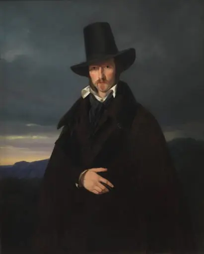 Portrait of the German Painter Wilhelm von Kaulbach, by Unknown