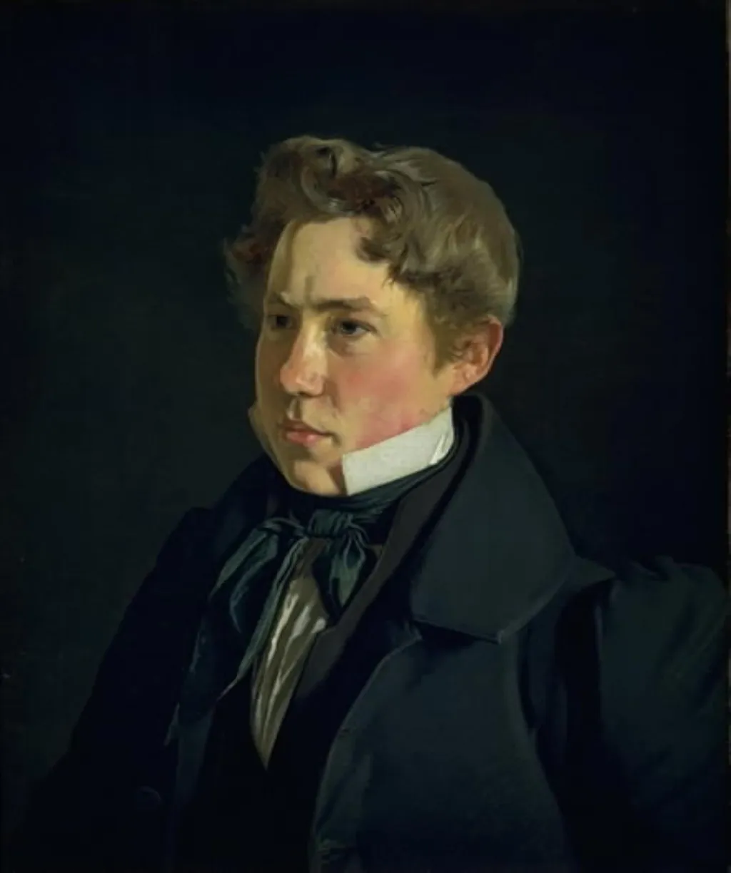 Portrait of the Painter and Lithographer P.H. Gemzøe, by Unknown, 1833