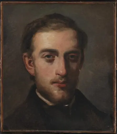 Portrait of the Painter Fritz Melbye (1826-69), by Unknown
