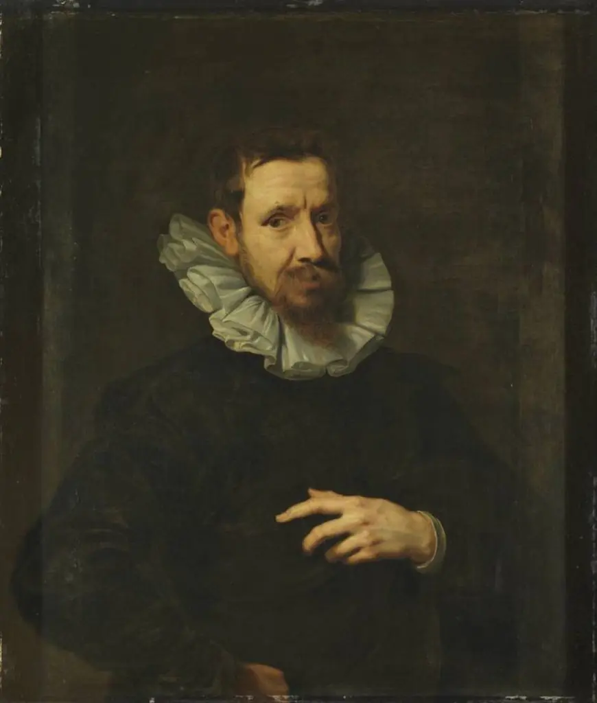Portrait of the painter Jan Brueghel, by Unknown