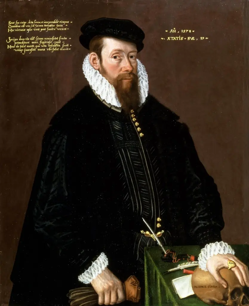 Portrait of Thomas Pead (1539-1614), by Unknown