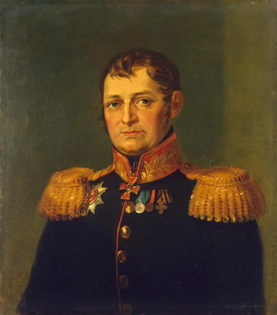 Portrait of Timofey I. Zbiyevsky (1767-1828), by Unknown