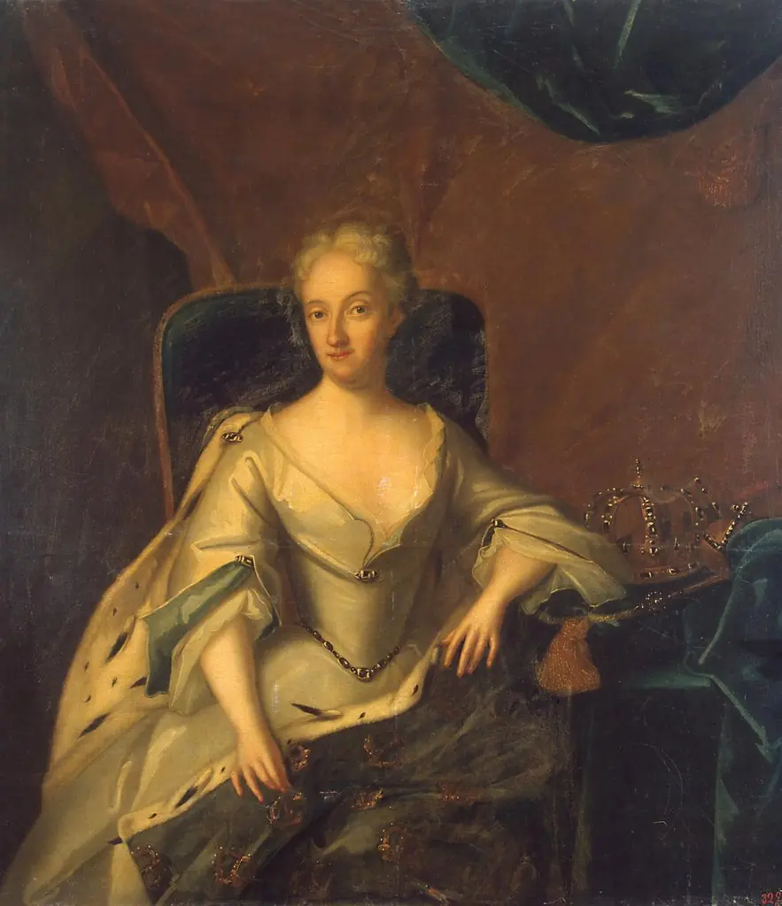 Portrait of Ulrika Eleonora the Younger, Queen of Sweden, by Unknown