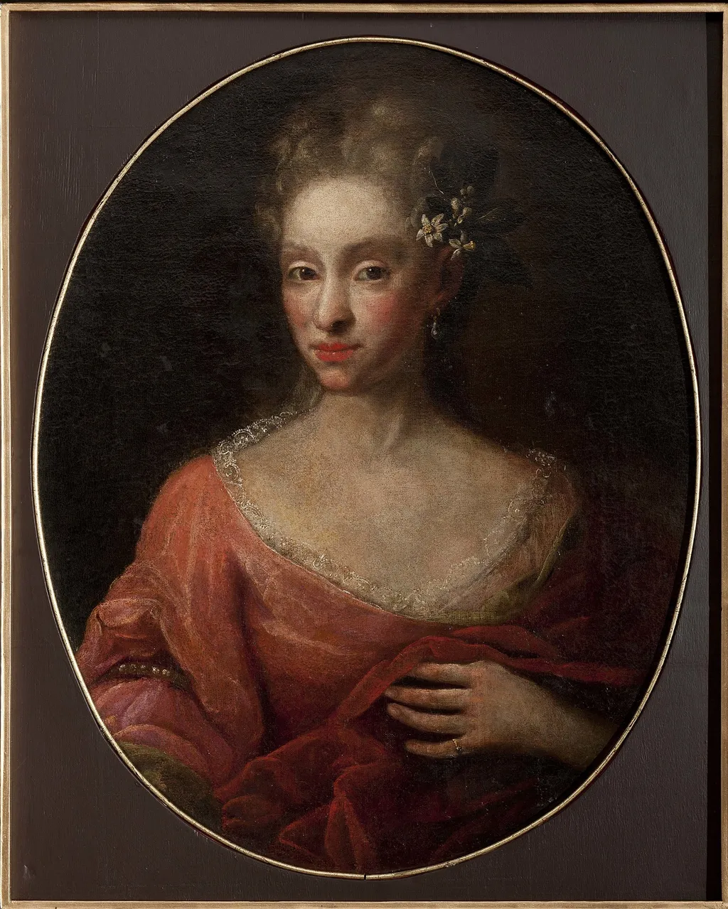 Portrait of Urszula Dembińska née Morsztyn (1746–1825), by Unknown, oil, 1762