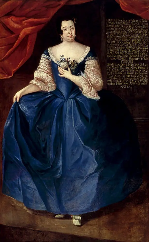 Portrait of Urszula Franciszka Radziwiłł née Wiśniowiecka (1705–1753), by Unknown