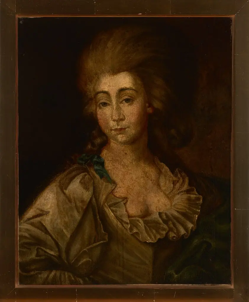 Portrait of Urszula Mniszchech née Zamoyska (1750–1808), wife of Michał Jerzy Wandalin Mniszch, Grand Marshal of the Crown, by Unknown