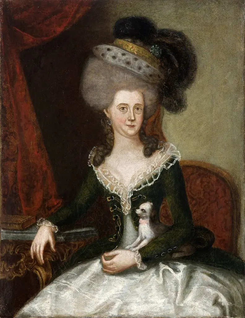 Portrait of Urszula Sokolnicka née Poklatecka (1740–1780), by Unknown