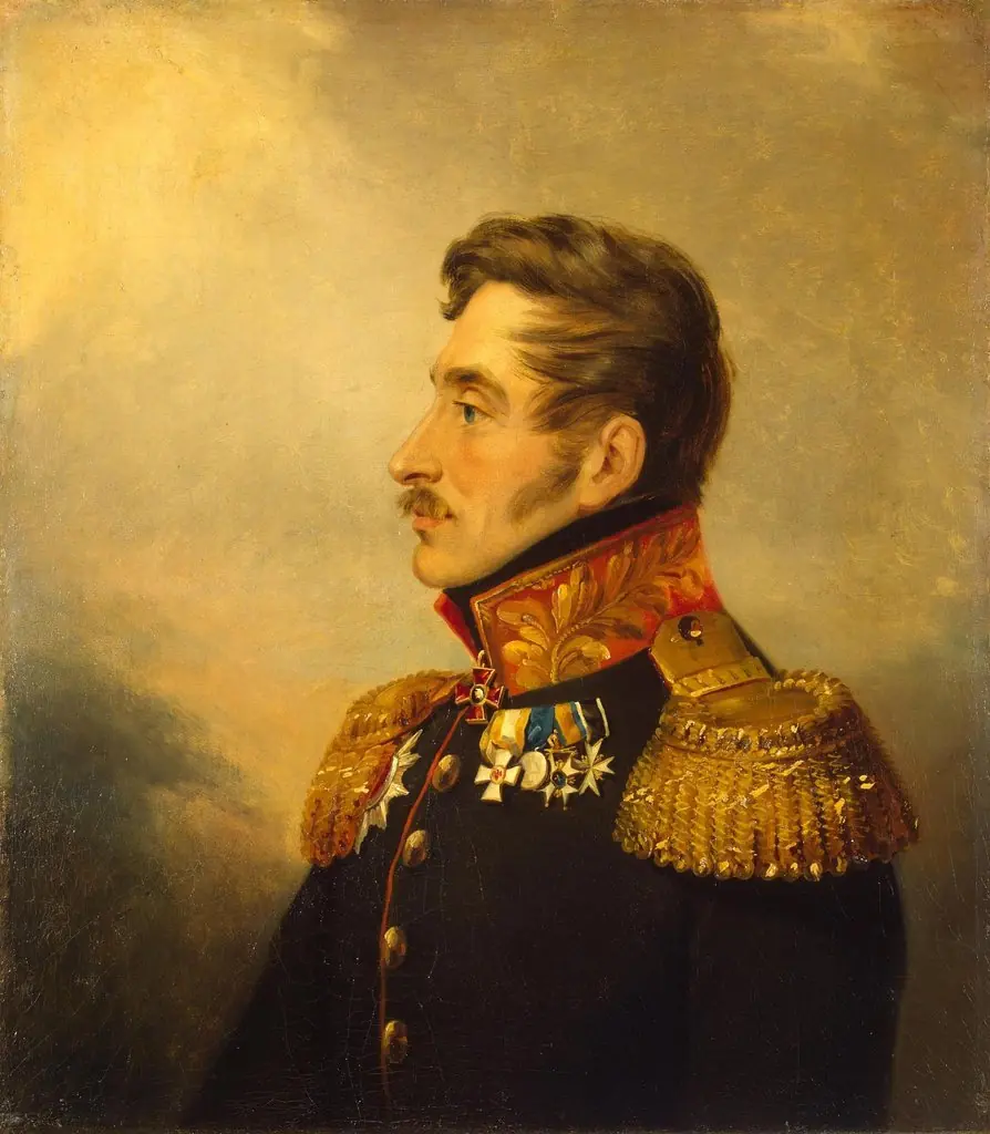 Portrait of Vasily P. Obolensky (1780-1834), by Unknown