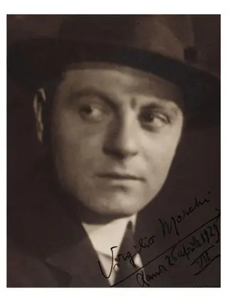 Portrait of Virgilio Marchi, by Unknown, 1929