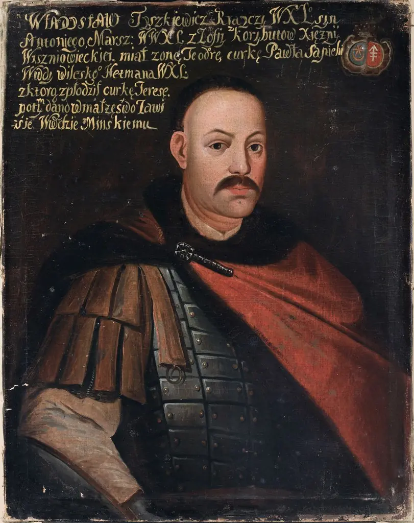 Portrait of Władysław Tyszkiewicz, Leliwa coat of arms (1644–1684), carver of the Grand Duchy of Lithuania, by Unknown