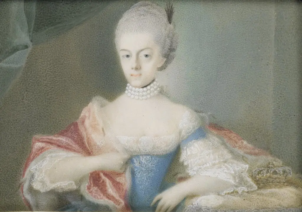 Portrait of waarschijnlijk Wilhelmina van Pruisen (1751-1820), by Unknown