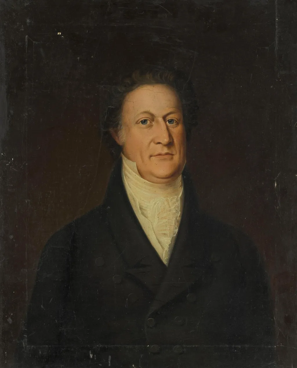 Portrait of Walter Petersen, by Unknown, oil, 1825