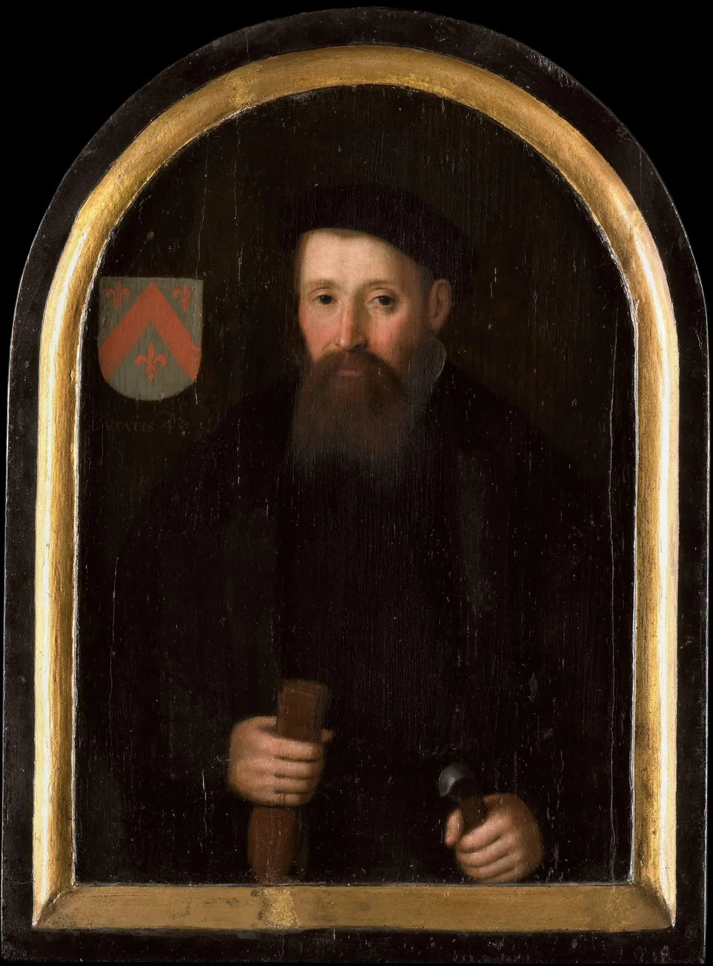 Portrait of Willem Fransz van Schoterbosch (c. 1510-?), by Unknown, unspecified, 1620