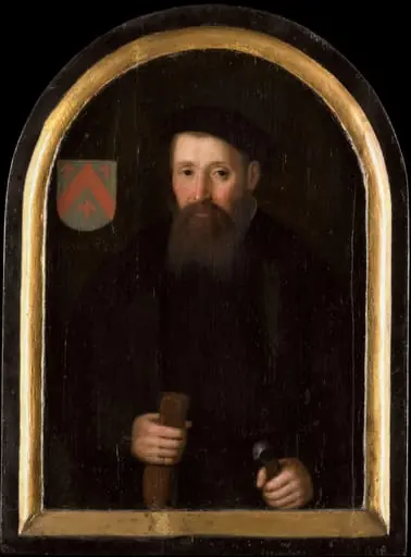 Portrait of Willem Fransz van Schoterbosch (c. 1510-?), by Unknown