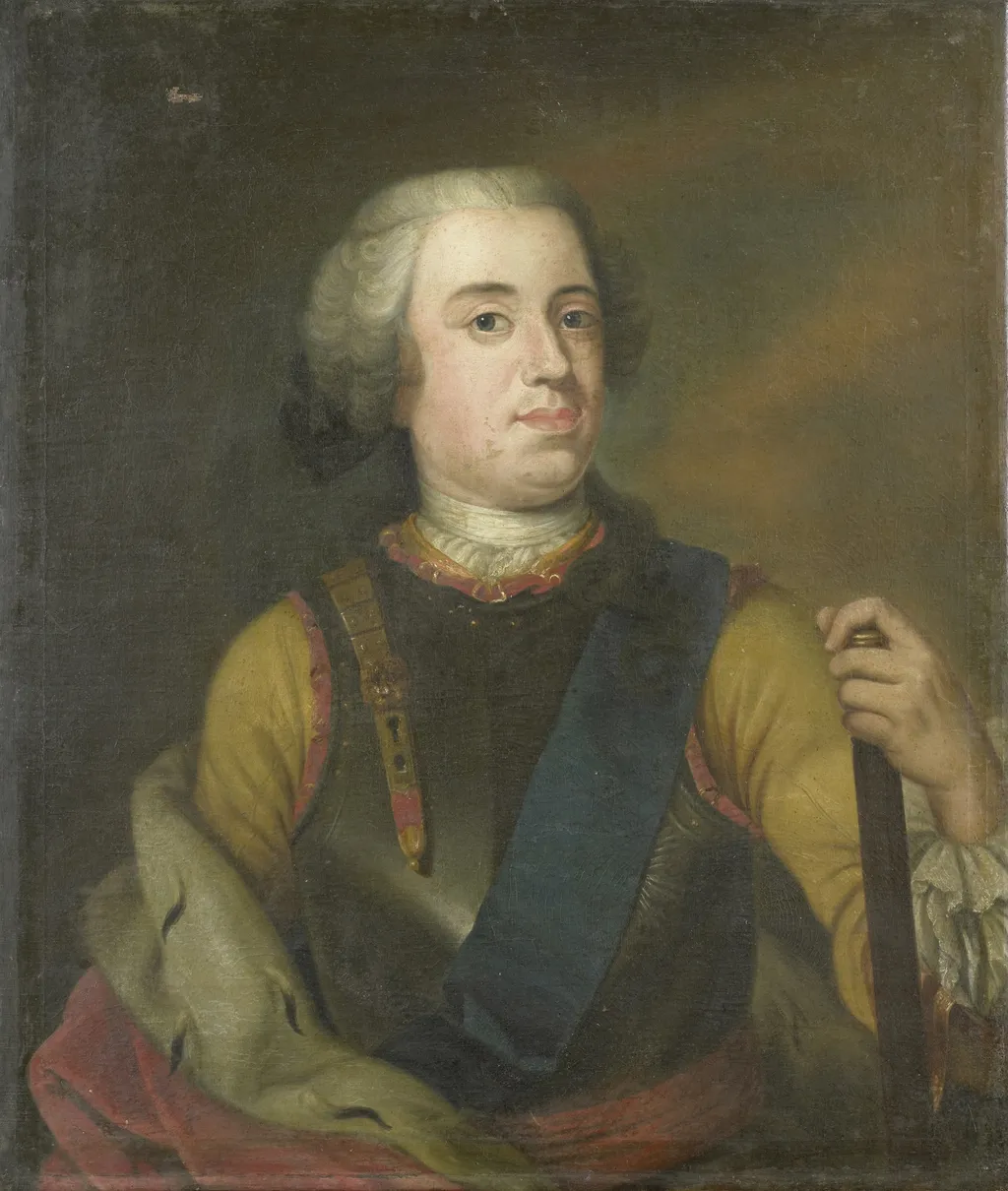 Portrait of William IV, Prince of Orange, by Unknown, oil, 1745