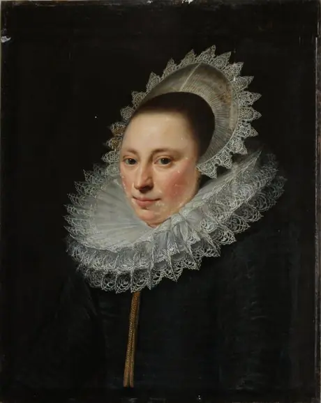 Portrait of woman, by Unknown