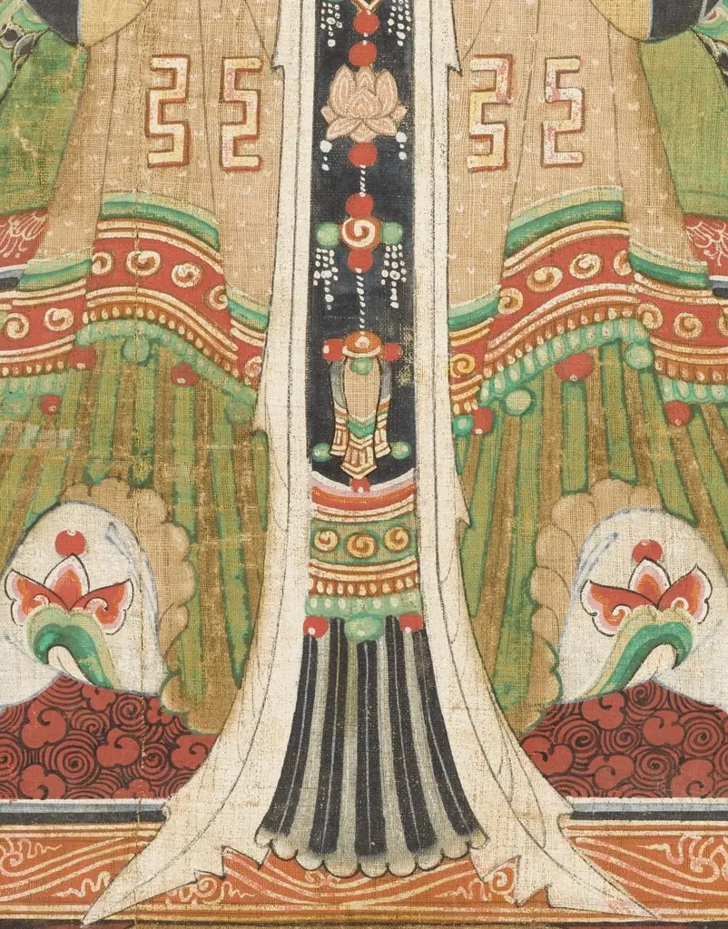 Portrait of Yan Emperor of the South, by Unknown
