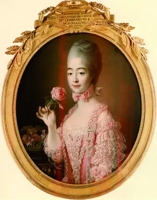 Porträt der Madame de Provence, by Unknown, 1772