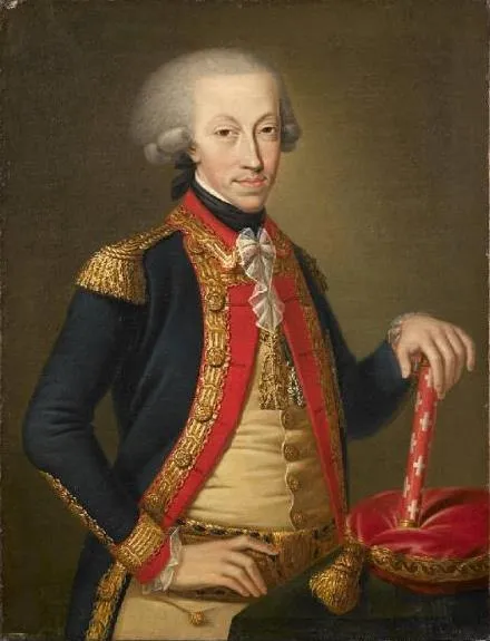 Porträt des Charles Emmanuel IV of Sardinia (1751-1819), by Unknown, oil, 1798