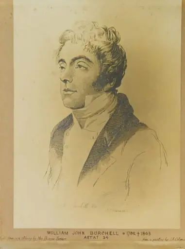 Porträt von William John Burchell, by Unknown