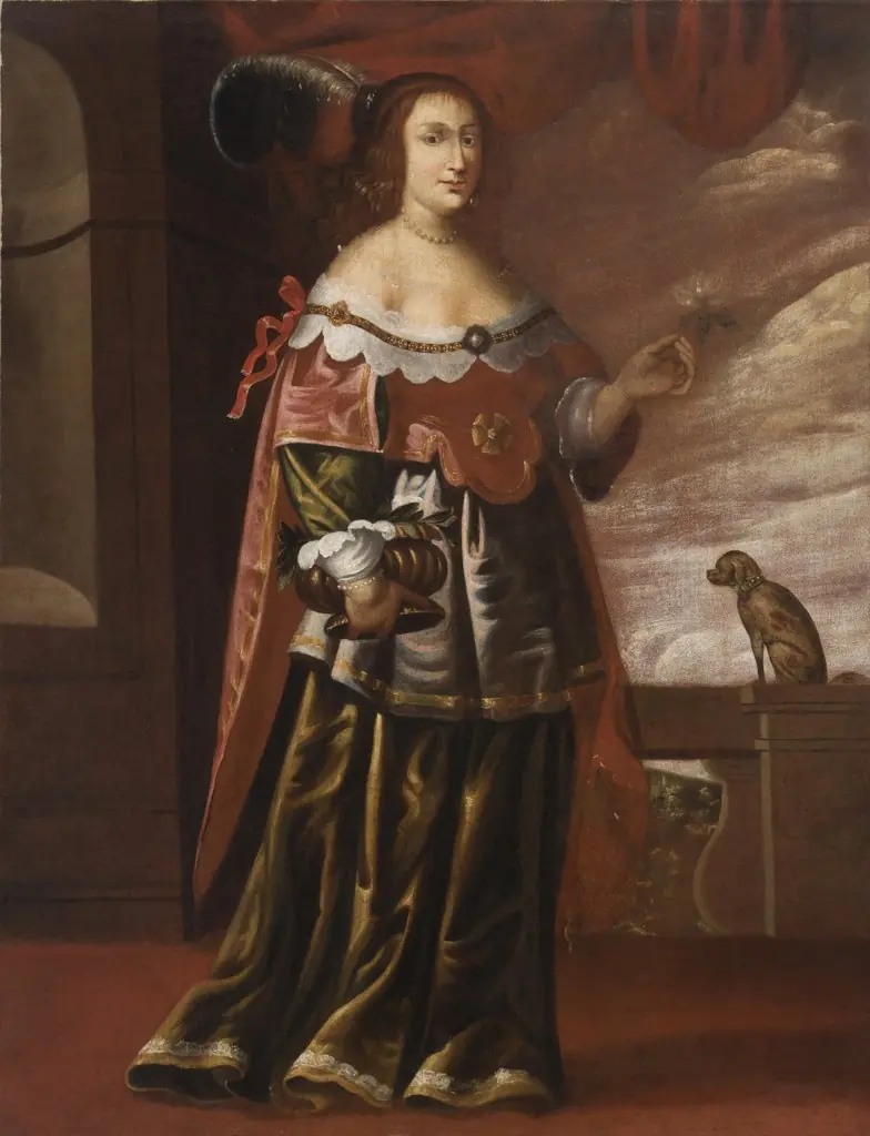 Portret kobiety (rzekomo Ostrogskiej), by Unknown