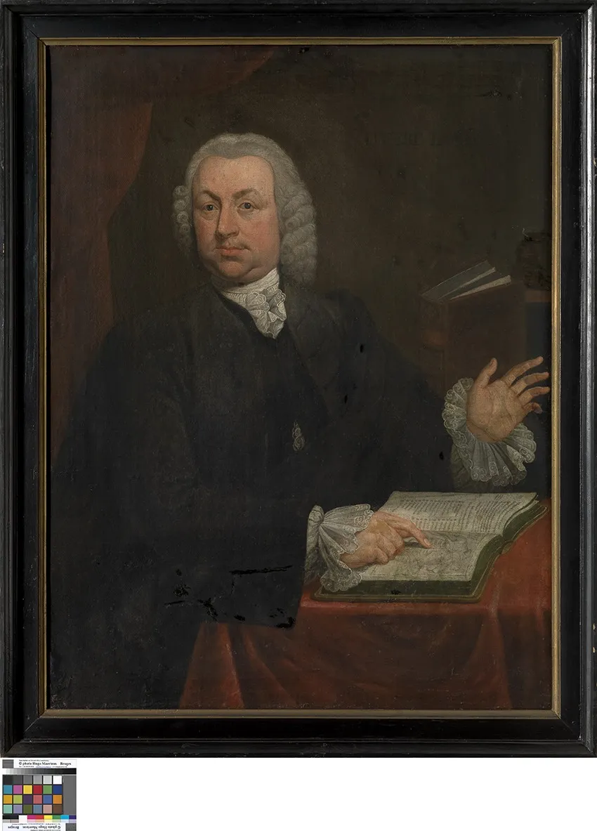 Portret van Carolus Toomkens, by Unknown, oil, 1755