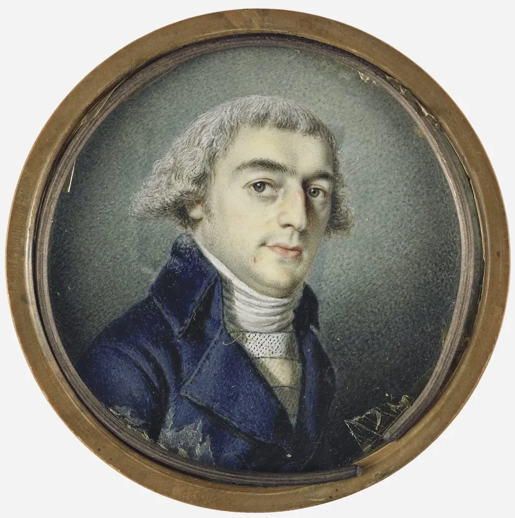 Portret van een man, by Unknown