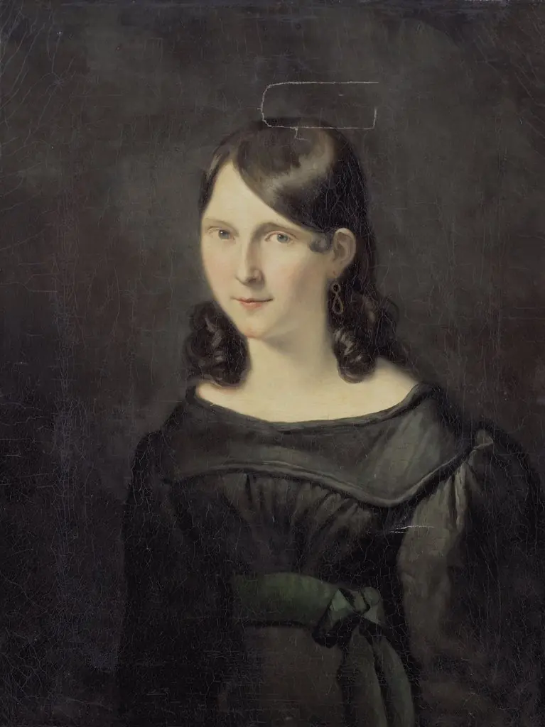 Portret van een meisje, vermoedelijk mejuffrouw Sligting, by Unknown