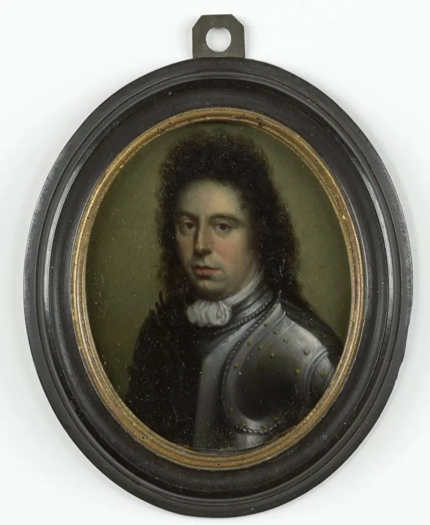 Portret van een officier, by Unknown