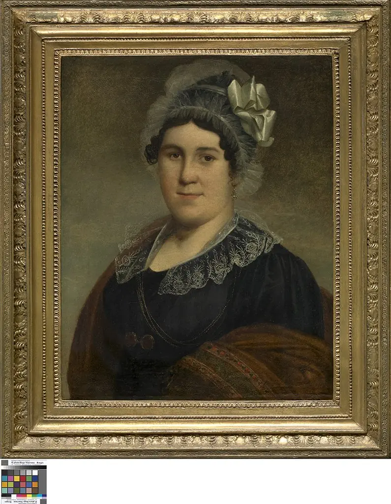 Portret van Isabella van Lutsenborgh, echtgenote van Jacobus Dumery, by Unknown