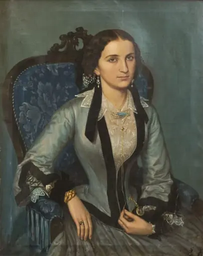Portretul Alexandrinei Assan, by Unknown
