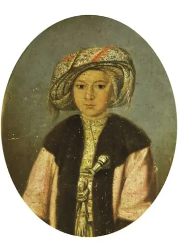 Portretul Izei Ghica, by Unknown, 1850