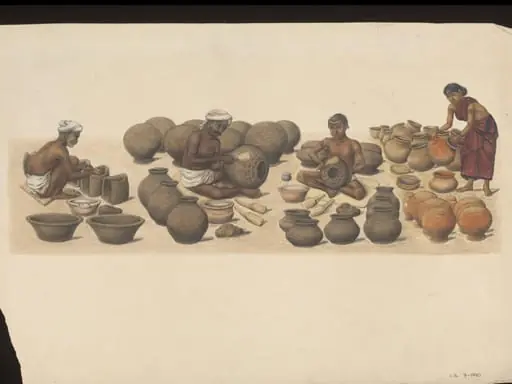 Pot maker, by Unknown