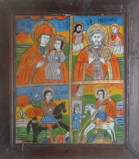 prăznicar cu patru scene, by Unknown