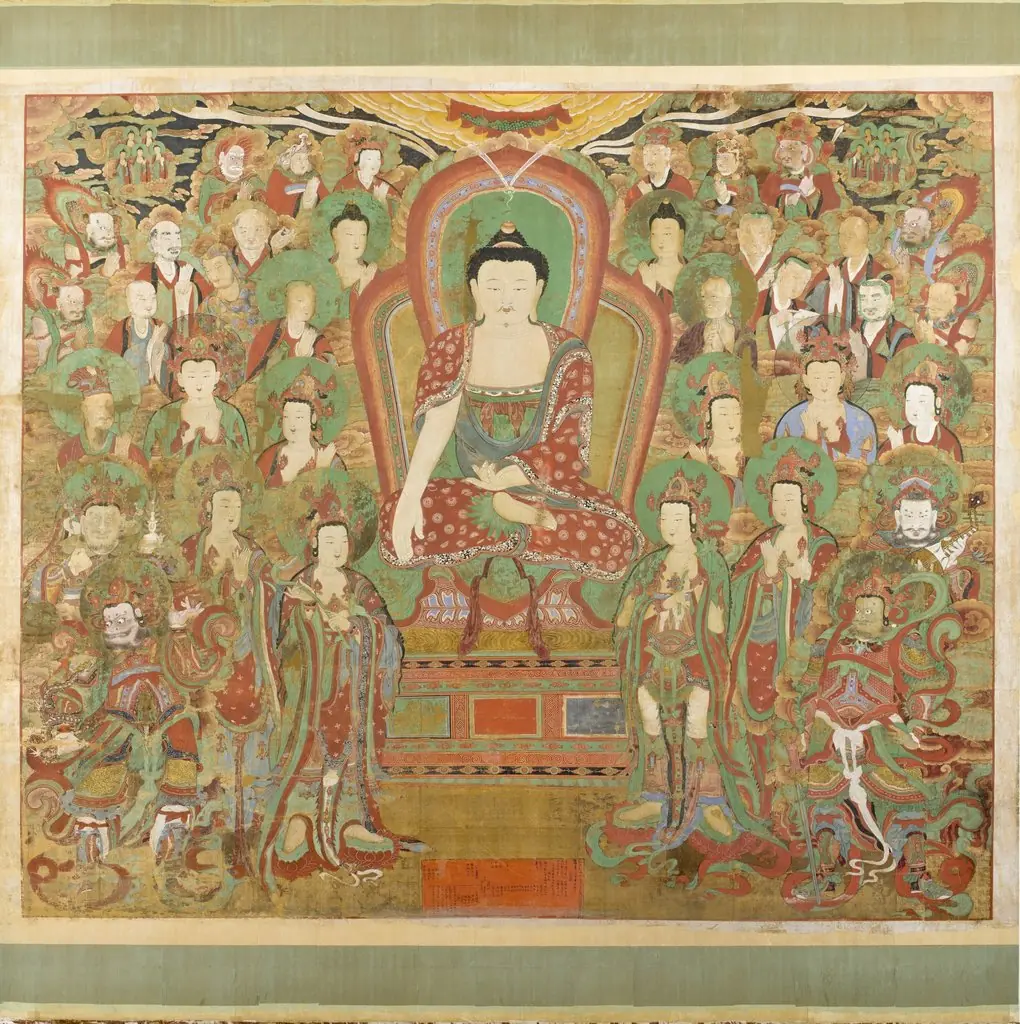 Preaching Sakyamuni Buddha, by Unknown