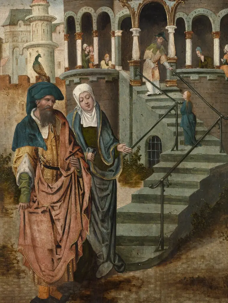 Presentation of Mary in the Temple, by Unknown