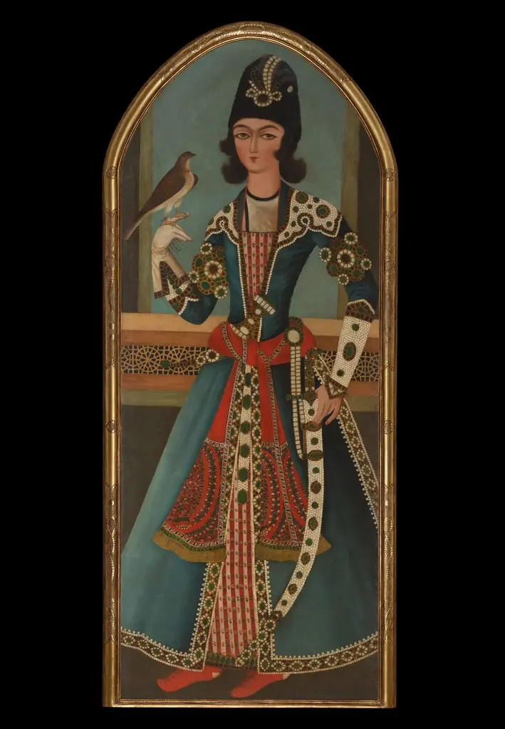 Prince Holding a Falcon, by Unknown