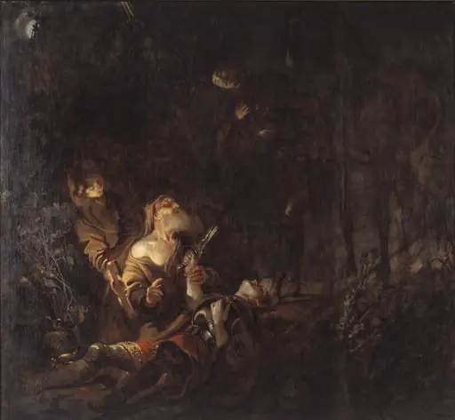 Prins Svens lig bliver fundet, by Unknown