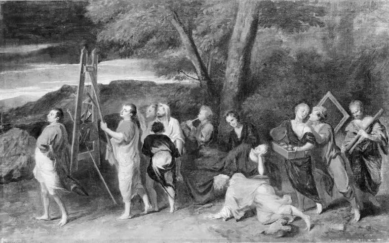 Procession of Painters, by Unknown