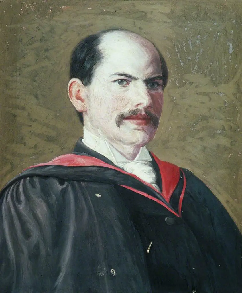 Professor Walter Jenkin Evans (1856–1927), Carmarthen Presbyterian College, by Unknown, 1920