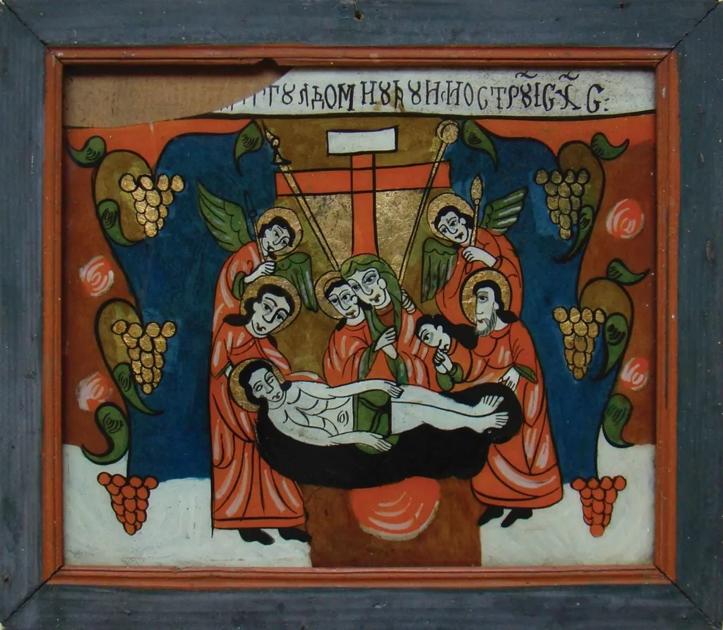 Prohodul lui Iisus, by Unknown, 1850