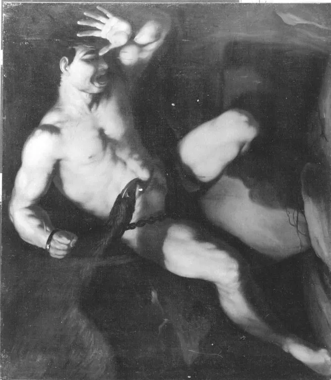 Prometheus an den Felsen geschmiedet, by Unknown, unspecified, 1650