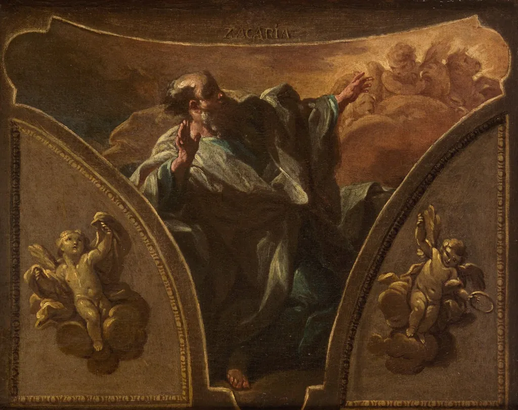Prophet Zechariah, by Unknown, unspecified, 1751