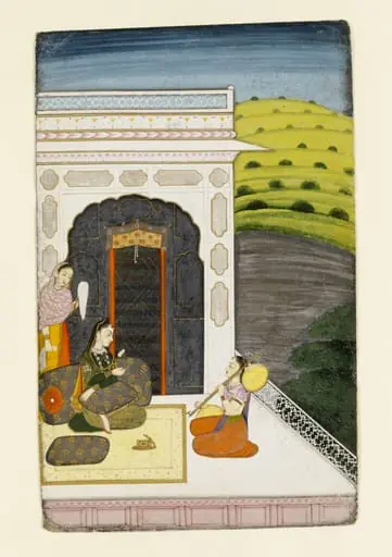 Prositapatika Nayika, by Unknown