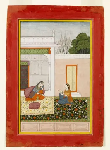 Prositapatika Nayika, by Unknown