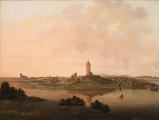 Prospekt af Vordingborg, by Unknown